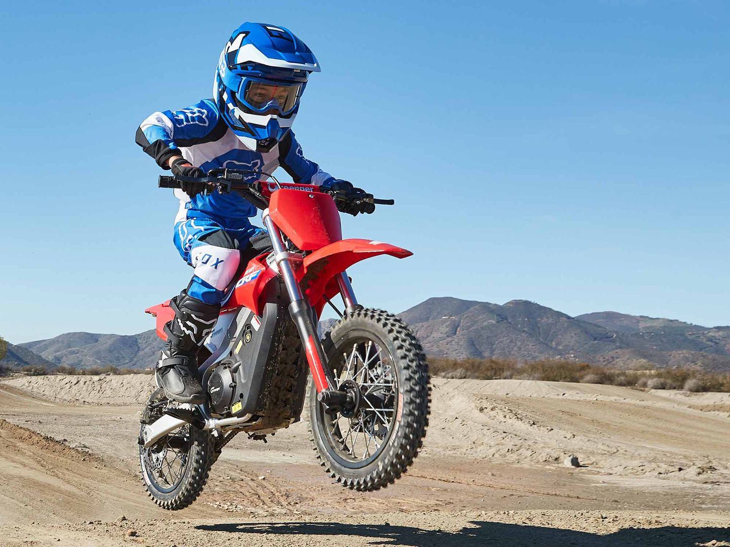 Honda CRFE2 Youth Electric Dirt Bike First Look Cycle Volta