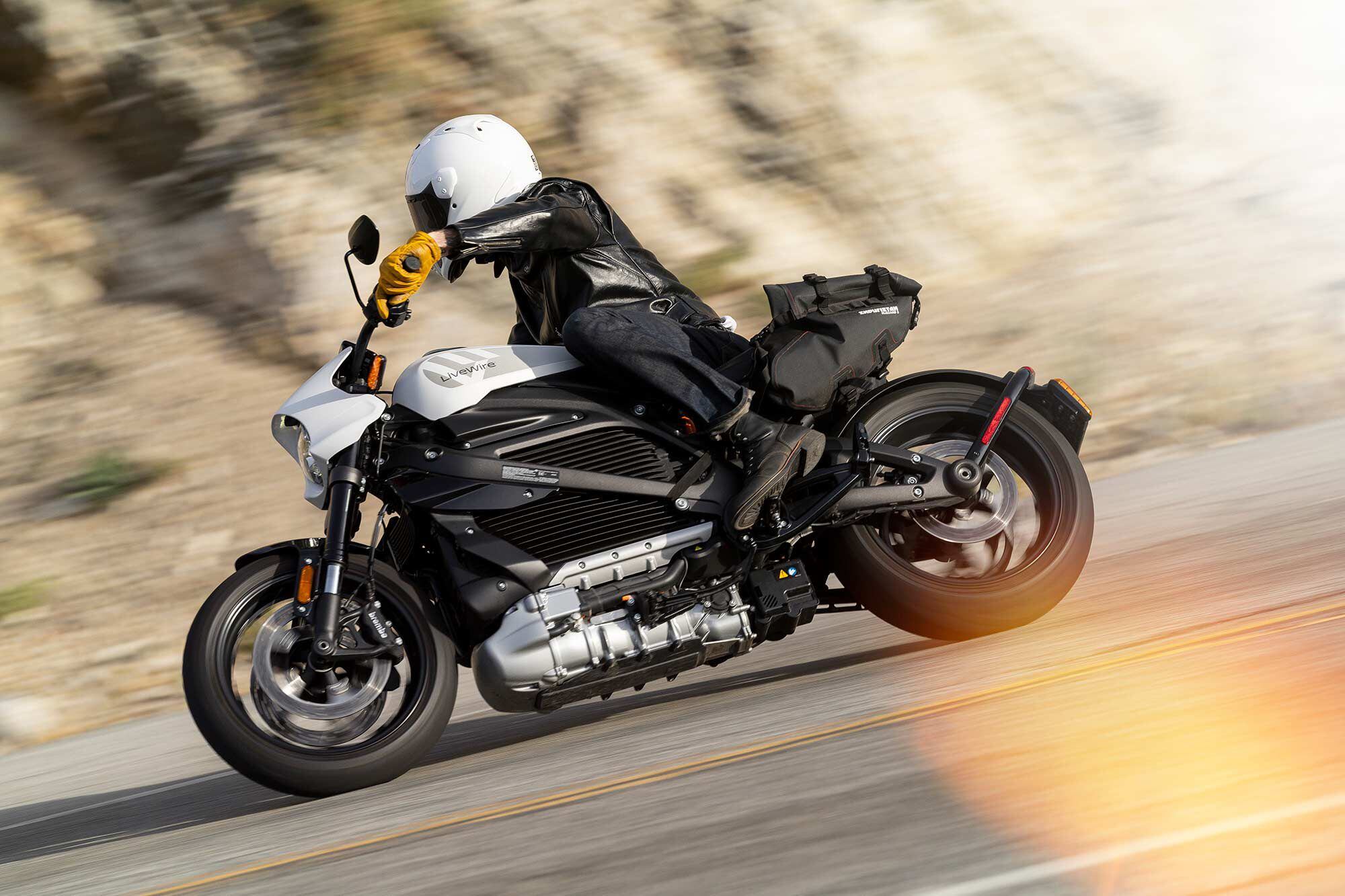 Done with your errands but still have some charge? Hit the hills and see what the LiveWire One can do in Sport mode.
