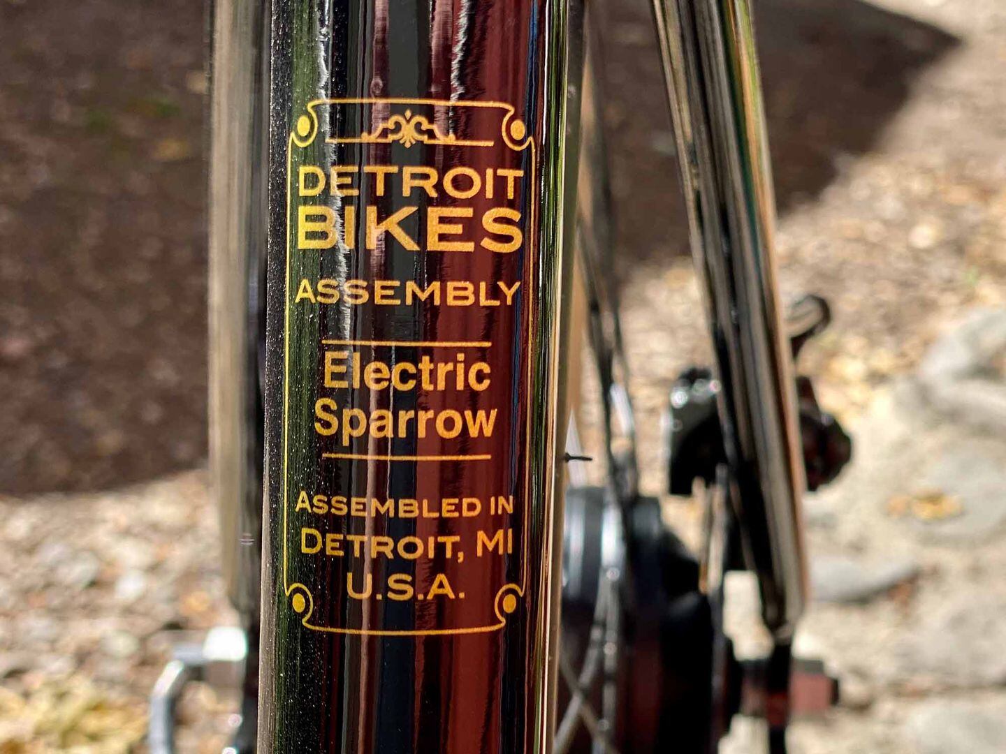 Detroit shop bikes sparrow