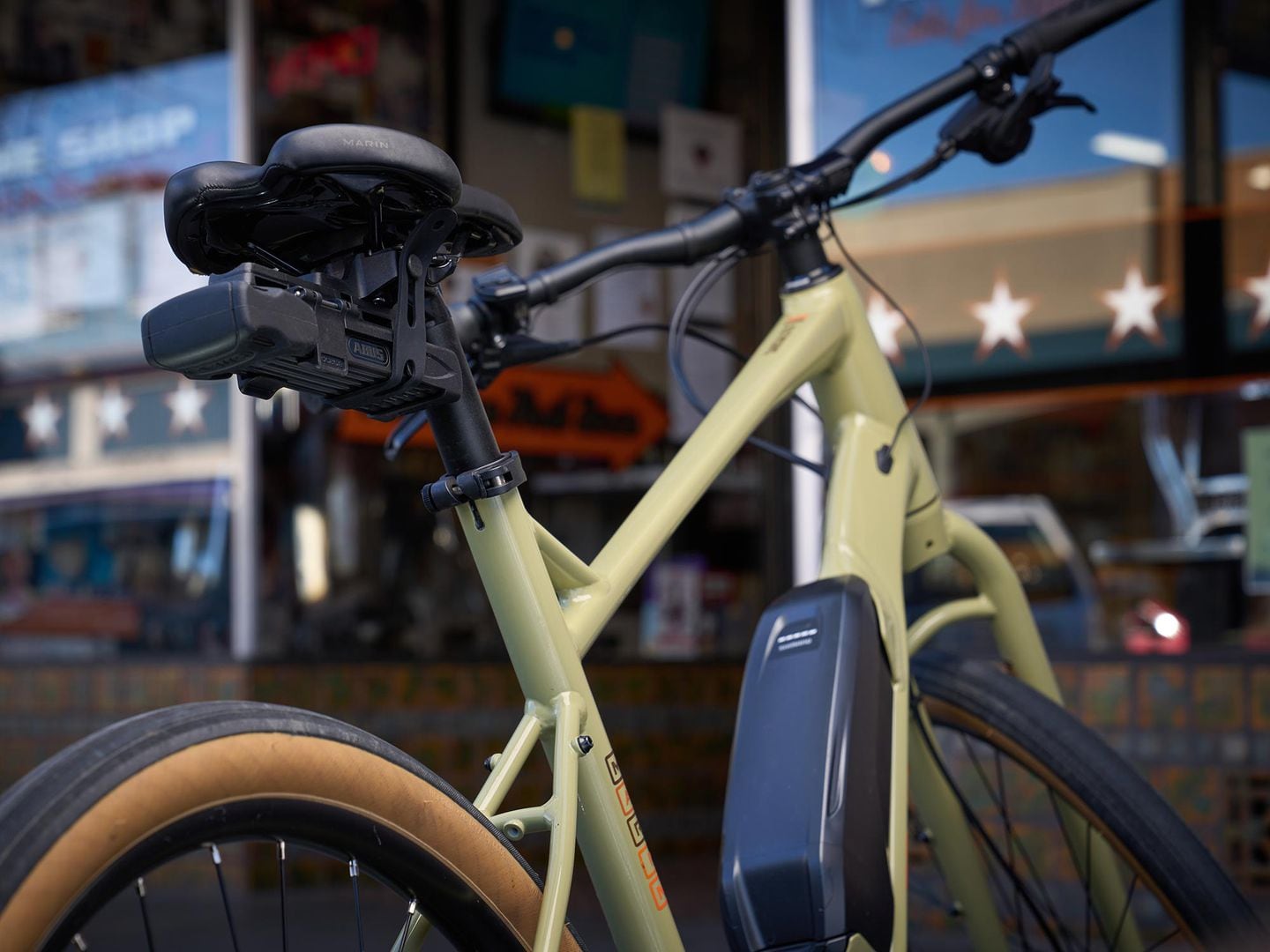 ABUS Saddlefix Lock: Sit on It!…Er, OVER It | Cycle Volta