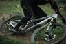 2023 orbea wild electric mountain bike riding downhill on trail