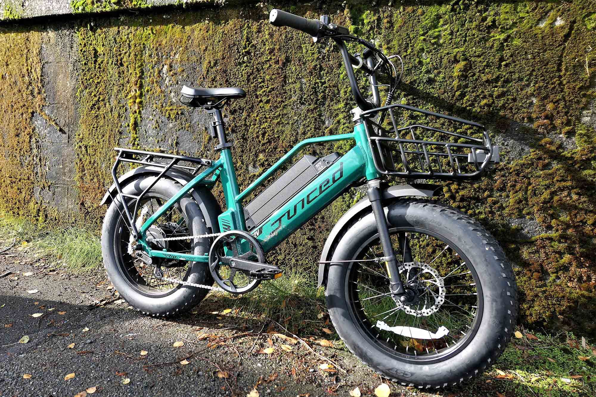 We kitted our test bike out with several commuter and cargo accessories available from Juiced.